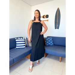 Vestido Maldivas Preto - 2637 - Rebeca Azevedo