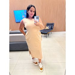 Vestido Nina Nude - 2652 - Rebeca Azevedo