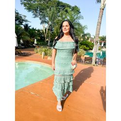 Vestido Manuela Verde menta - 1337 - Rebeca Azevedo