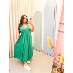 Vestido Betina verde - 1618 - Rebeca Azevedo