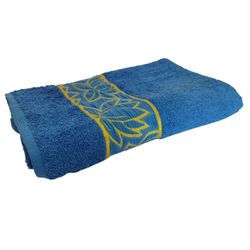 Toalha De Banho 100% Algodão Satex - 360g - Azul R... - REDESDEDORMIR.COM