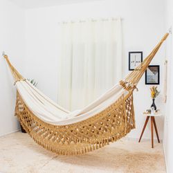 Rede de Dormir Casal Clone Especial Caramelo com B... - REDESDEDORMIR.COM ©