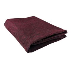 Manta de Algodão Solteiro Jeans Vermelha com Preto... - REDESDEDORMIR.COM ©