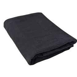 Manta de Algodão Solteiro Jeans Preto 2,00 x 1,40 ... - REDESDEDORMIR.COM ©