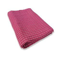 Manta de Algodão Multiuso p/ Cama, Sofá Xadrez Ros... - REDESDEDORMIR.COM ©