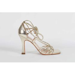 Sandalia Cristal Ouro Light Ref. 09902.09992 - REGIMATTOS