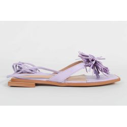 Sandalia Rasteira Lilas Ref. 09202.09982 - REGIMATTOS