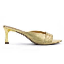 Tamanco Napa Eco Ouro Ref. 09422.09992 - REGIMATTOS