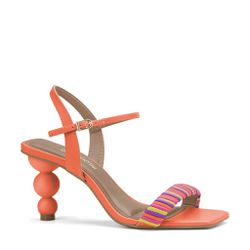 Sandália Ava Ginger Laranja Ref. 09641.09902 - REGIMATTOS