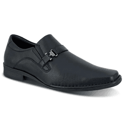 Sapato Masculino De Couro Ambience Preto REF. 0999... - REGIMATTOS