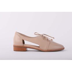 Sapato Oxford Amendoa Ref. 09932.09913 - REGIMATTOS
