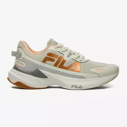 Tenis Fila Feminino Recovery Branco Cobre Ref. 099... - REGIMATTOS