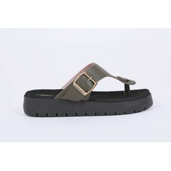 Sandalia Flatform Verde Oliva Ref. 0997.09901 - REGIMATTOS