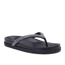 Sandalia Papete Tiras Pretas Ref. 0949.09921 - REGIMATTOS