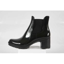 Bota Feminina Salto Baixo Verniz Preto Ref. 09721.... - REGIMATTOS