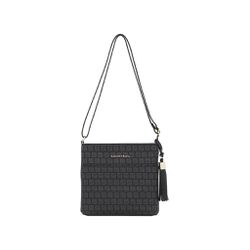 Bolsa de Couro Smartbag Media Transveral Preta Ref... - REGIMATTOS