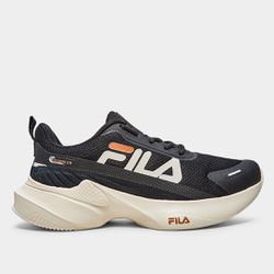 Tenis Feminino Fila Progress Lite Preto REF. 09932... - REGIMATTOS