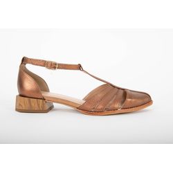 Sandalia Couro Bronze Ref. 09422.09992 - REGIMATTOS