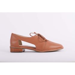 Sapato Oxford Caramelo Ref. 09932.09913 - REGIMATTOS