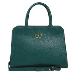 Bolsa Feminina Classe Couro Tote Esmeralda Ref. 09... - REGIMATTOS