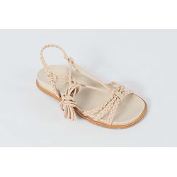 Sandalia Napa Soft Areia Ref. 09901.09941 - REGIMATTOS