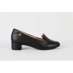 Sapato Salto Bloco Baixo Preto Ref. 09521.09971 - REGIMATTOS