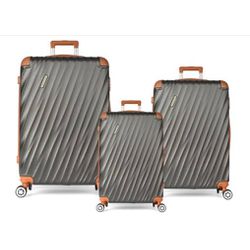 Mala De Viagem MF10345NPK G Grafite Abs Ref. 09914... - REGIMATTOS