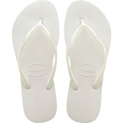 Chinelo Havaianas Slim - Branco - 0008 - Rei dos Chinelus