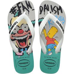 Chinelo Havaianas Simpsons - Bege Palha - 0143 - Rei dos Chinelus