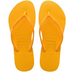 Chinelo Havaianas Slim - Amarelo Pop - 0089 - Rei dos Chinelus