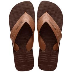 Chinelo Havaianas Hybrid Be - Café - 0082 - Rei dos Chinelus