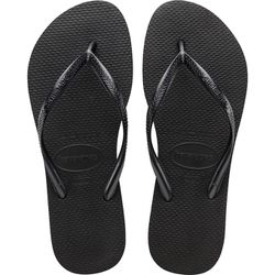 Cx 12 pares - Chinelo Havaianas Slim - Preto GRADE... - Rei dos Chinelus