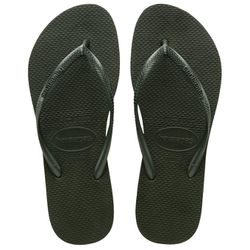 Chinelo Havaianas Slim - Verde Olive - 0077 - Rei dos Chinelus