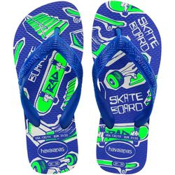 Chinelo Havaianas Top Kid's Athletic - Branco/Azul... - Rei dos Chinelus