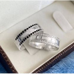 Par De Alianças Em Prata 950 - REINOAUI