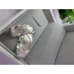 Par De Alianças Em Prata 950 - REINOAUI