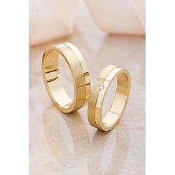 Par de Alianças em ouro 18K - REINOAUI