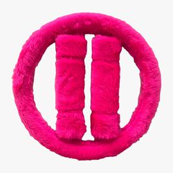 Capa de Volante Felpudo - Rosa - CapadeVolanteFelp... - RESSINGUER