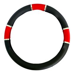 Capa de Volante 6 Cromos - Vermelho - N234PRVM6CR - RESSINGUER