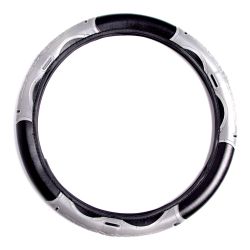 Capa de Volante Tuning Sprinter - Prata - 42 cm - ... - RESSINGUER