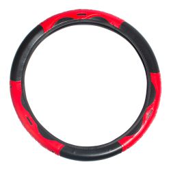 Capa de Volante Tuning Kombi - Vermelho - 45 cm - ... - RESSINGUER