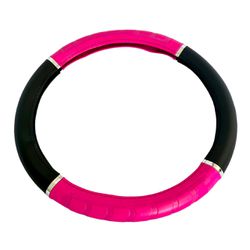 Capa de Volante Cromo Relevo - Rosa - N83PRRSC - RESSINGUER
