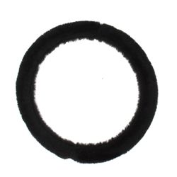 Capa de Volante em Pelúcia - Preto - N126PRPL - RESSINGUER