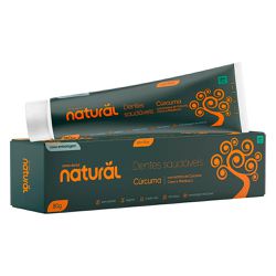 Creme Dental Natural Cúrcuma, Cravo e Melaleuca 80... - Atacado de cosméticos naturais para revender, todos veganos! Caule 