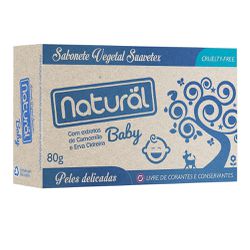 Sabonete Natural Infantil (Baby) com Extratos de C... - Atacado de cosméticos naturais para revender, todos veganos! Caule 