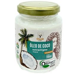 Óleo de Coco Orgânico e Extra Virgem 200ml - Caule... - Atacado de cosméticos naturais para revender, todos veganos! Caule 