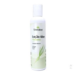 Loção Aloe Citronela Repelente Natural Livealoe 20... - Atacado de cosméticos naturais para revender, todos veganos! Caule 