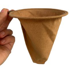Coador de Café Individual | Algodão Orgânico Caule... - Atacado de cosméticos naturais para revender, todos veganos! Caule 