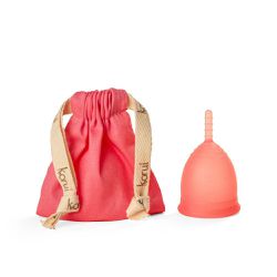 Coletor Menstrual Korui - Normal - Pitanga - Averm... - Atacado de cosméticos naturais para revender, todos veganos! Caule 