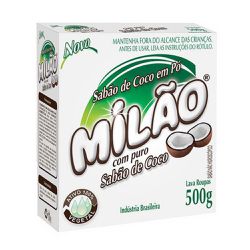 Sabão de Coco em Pó Natural e Hipoalergênico Milão... - Atacado de cosméticos naturais para revender, todos veganos! Caule 